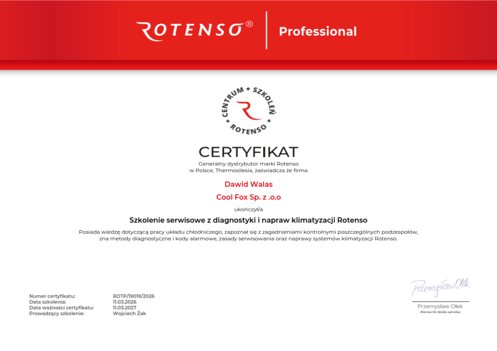 certyfikat rotenso serwis 2
