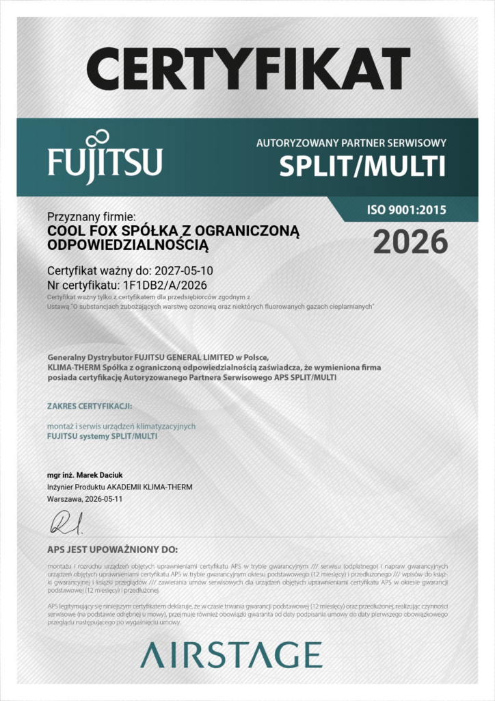 certyfikat fujitsu 3